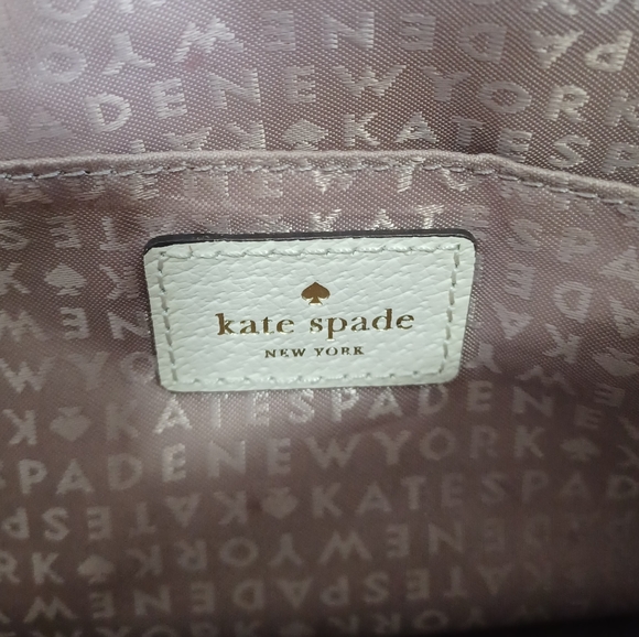 Kate Spade purse crossbody cream/tan - Picture 9 of 13